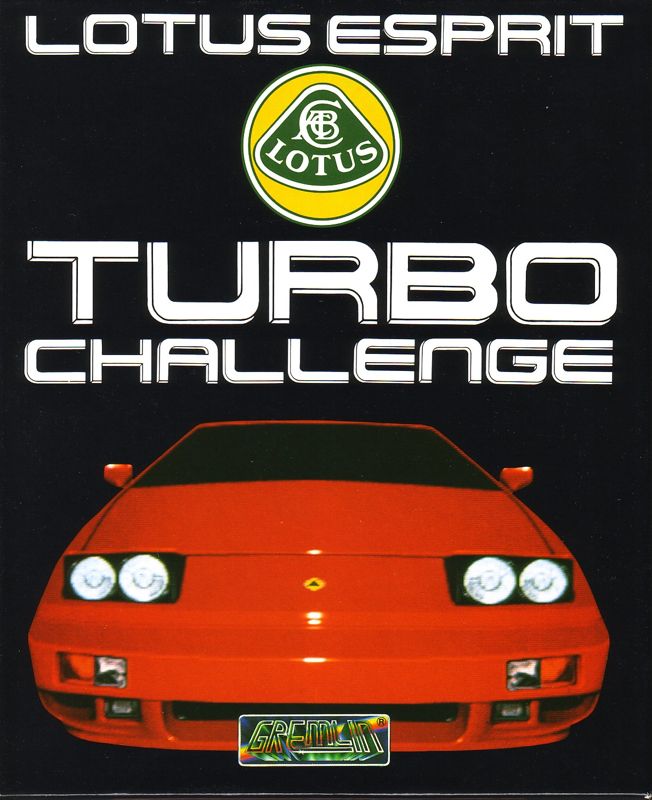 Front Cover for Lotus Esprit Turbo Challenge (Commodore 64)