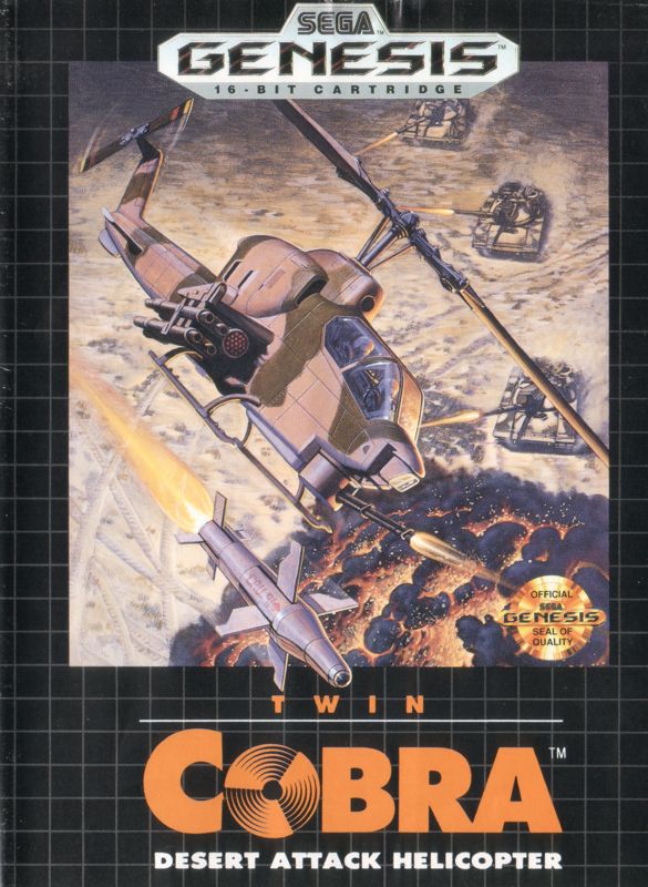 Front Cover for Twin Cobra (Genesis)