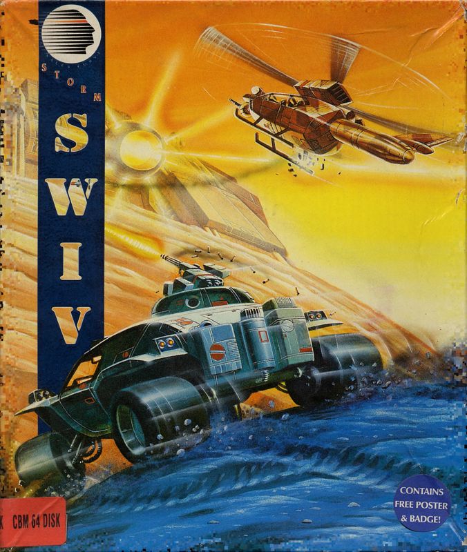 Front Cover for S.W.I.V. (Commodore 64)