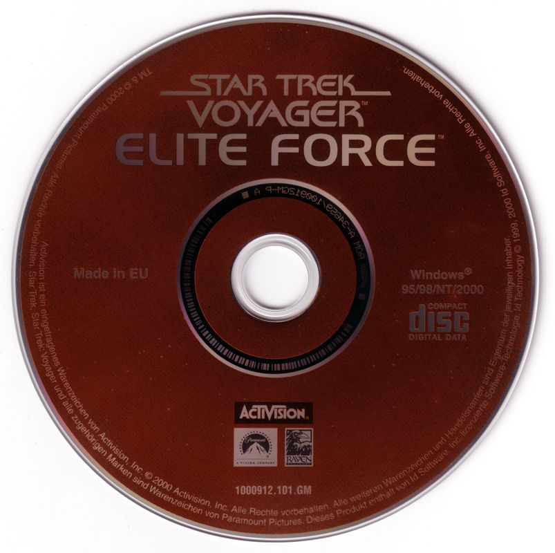 Media for Star Trek: Voyager - Elite Force (Windows) (Re-release)