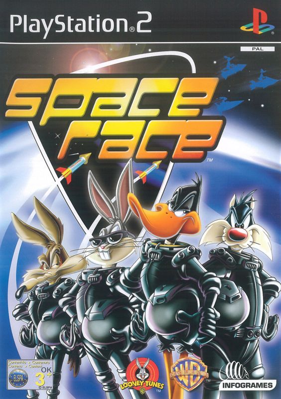 Front Cover for Looney Tunes: Space Race (PlayStation 2)