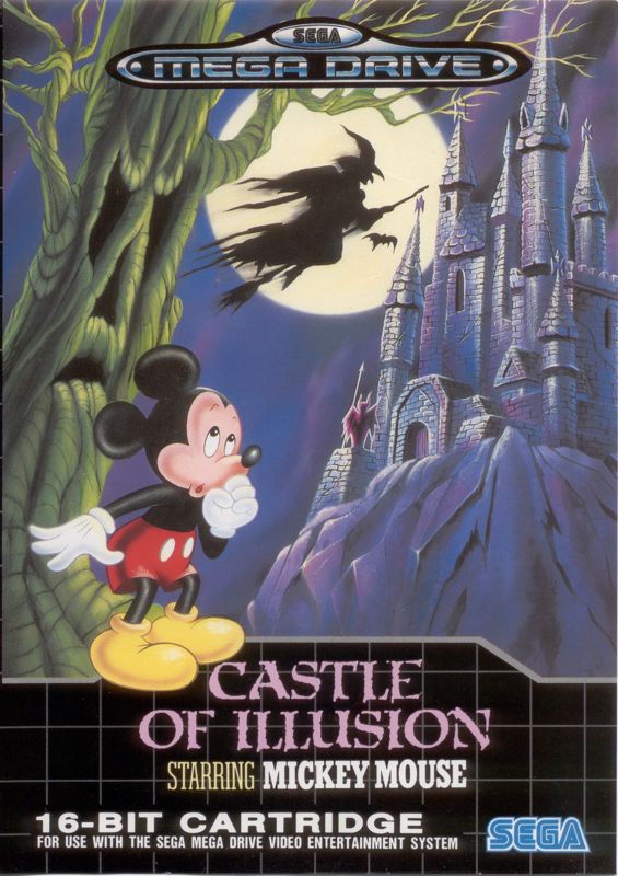Front Cover for Castle of Illusion starring Mickey Mouse (Genesis)
