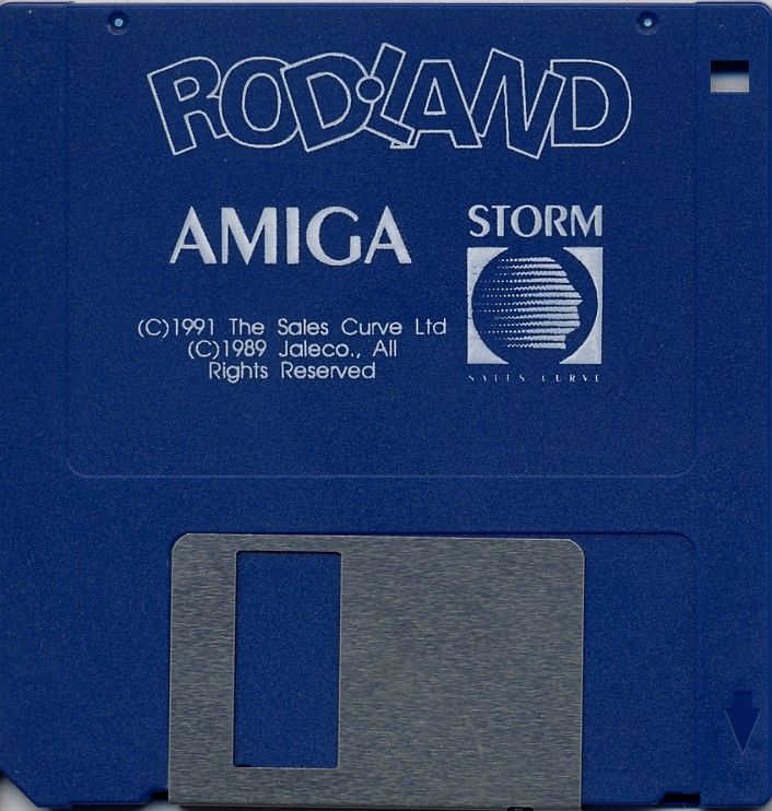 Media for Rod-land (Amiga)