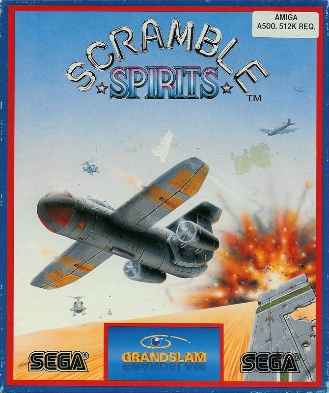 Front Cover for Scramble Spirits (Amiga)