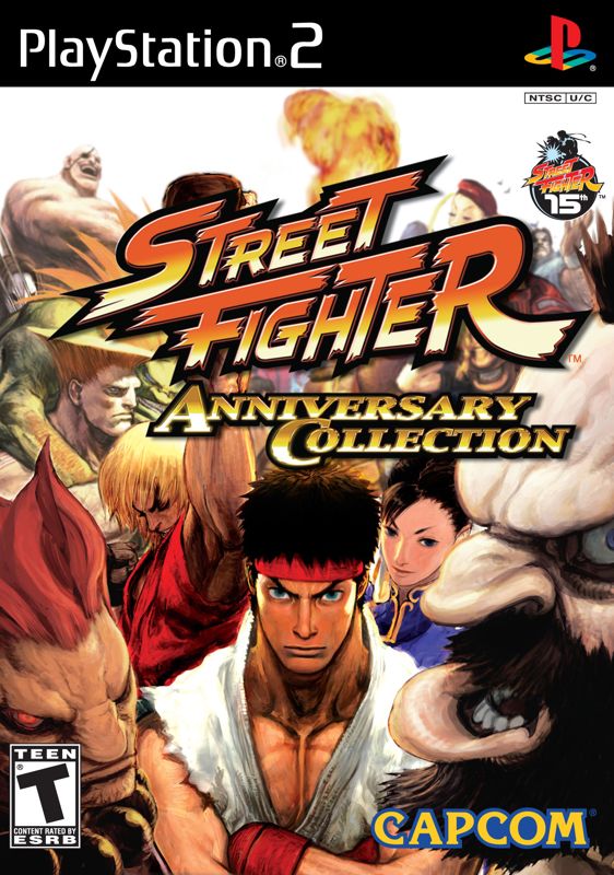 Jogo Hyper Street Fighter II: The Anniversary Edition - PS2