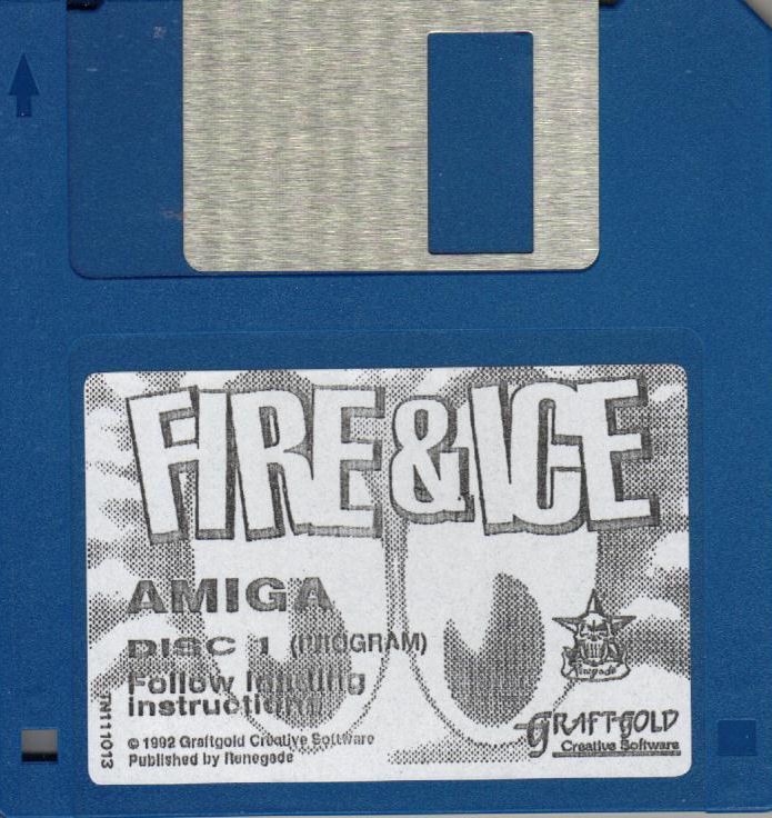 Media for Fire & Ice (Amiga): Disk 1