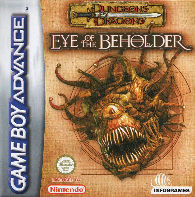 Front Cover for Dungeons & Dragons: Eye of the Beholder (Game Boy Advance)