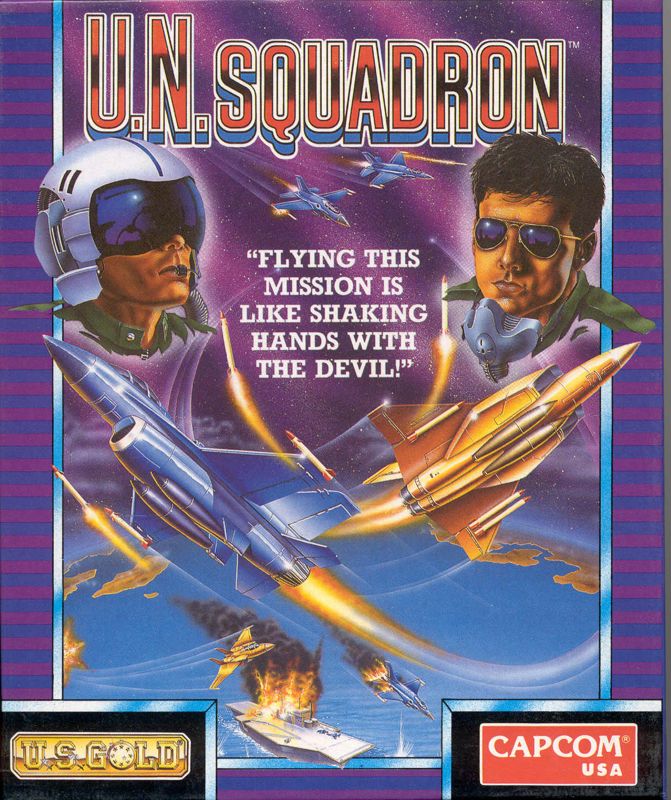 Front Cover for U.N. Squadron (Atari ST)