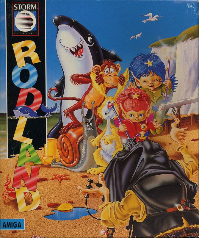 Front Cover for Rod-land (Amiga)