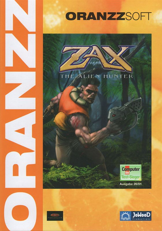 Front Cover for Zax: The Alien Hunter (Windows) (Oranzzsoft budget release)