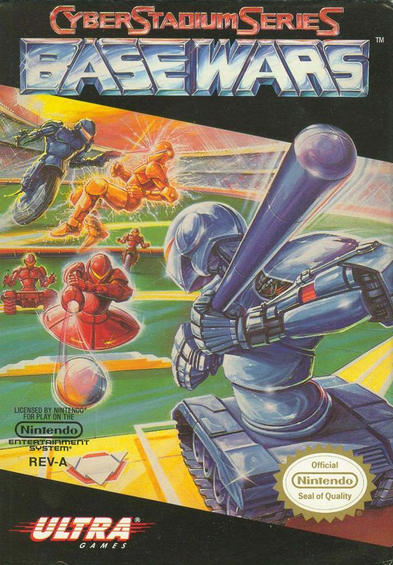 Front Cover for Base Wars - Cyber Stadium Series (NES)