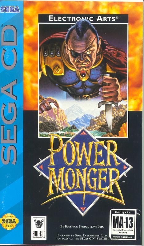 Front Cover for PowerMonger (SEGA CD)