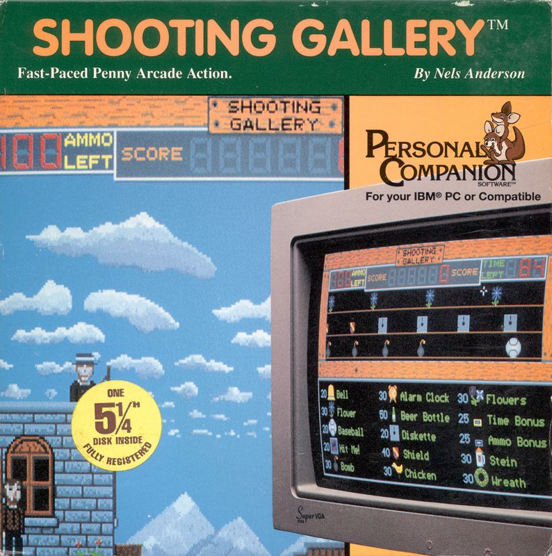 Front Cover for Shooting Gallery (DOS)