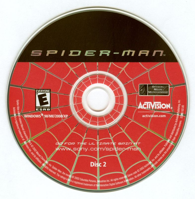 Media for Spider-Man (Windows): Disc 2