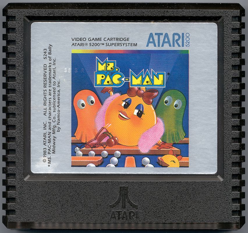 Media for Ms. Pac-Man (Atari 5200)