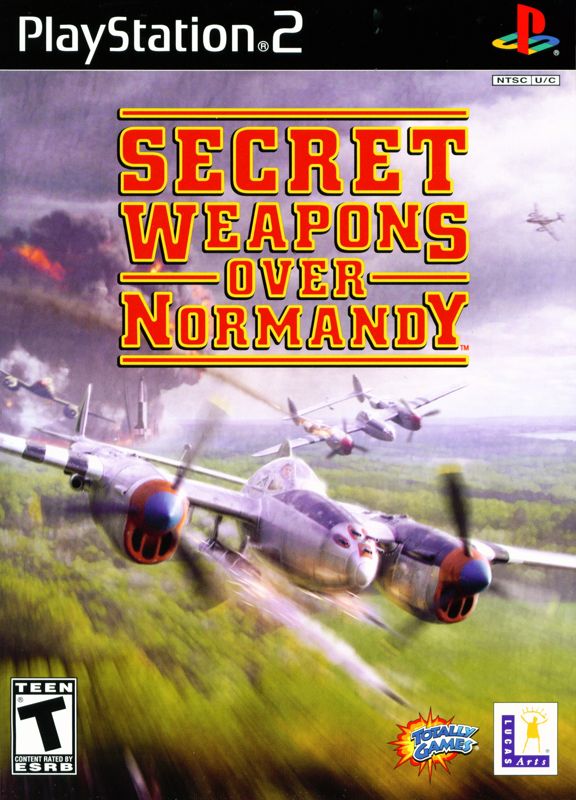 Secret Weapons Over Normandy cover or packaging material MobyGames