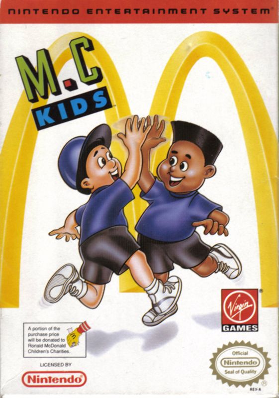 Front Cover for M.C. Kids (NES)