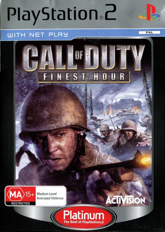 Call of Duty: Finest Hour cover or packaging material - MobyGames