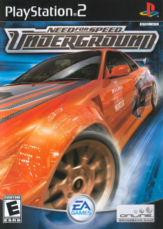 Front Cover for Need for Speed: Underground (PlayStation 2)