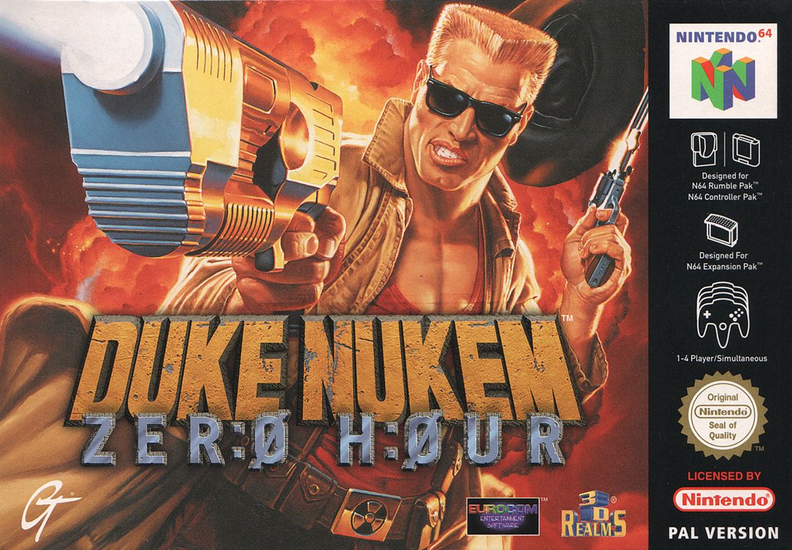 Front Cover for Duke Nukem: Zero Hour (Nintendo 64)