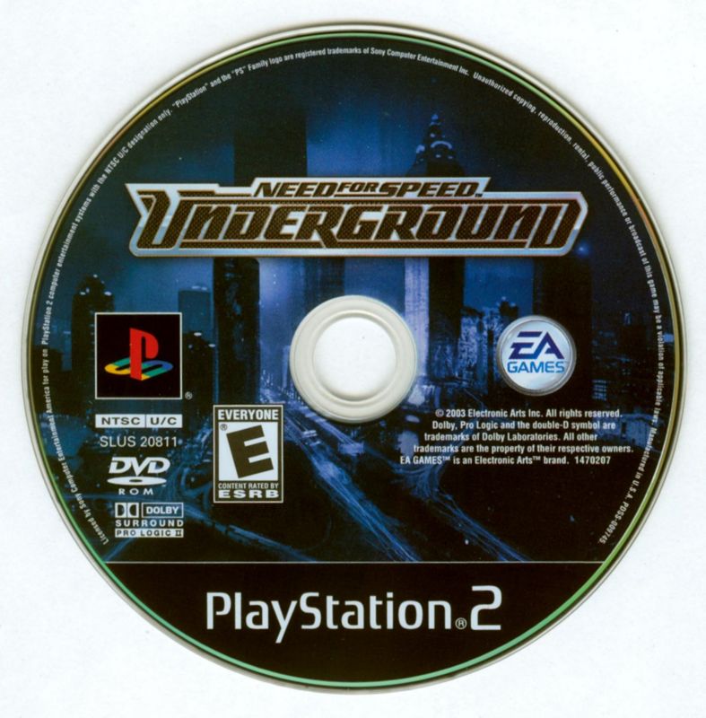 Media for Need for Speed: Underground (PlayStation 2)