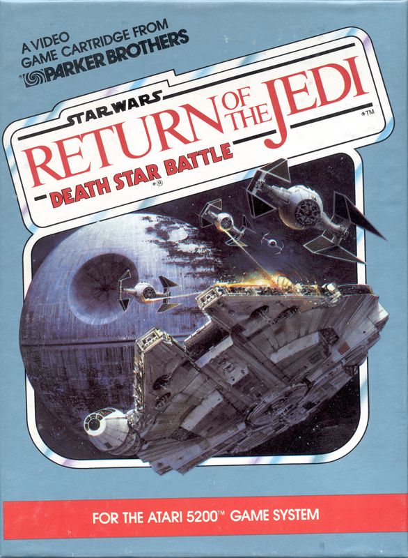 Front Cover for Star Wars: Return of the Jedi - Death Star Battle (Atari 5200)