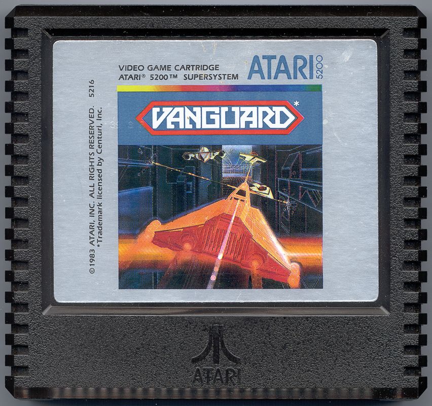 Media for Vanguard (Atari 5200)