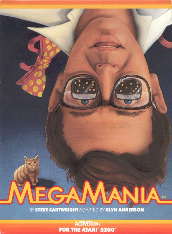 Front Cover for Megamania (Atari 5200)