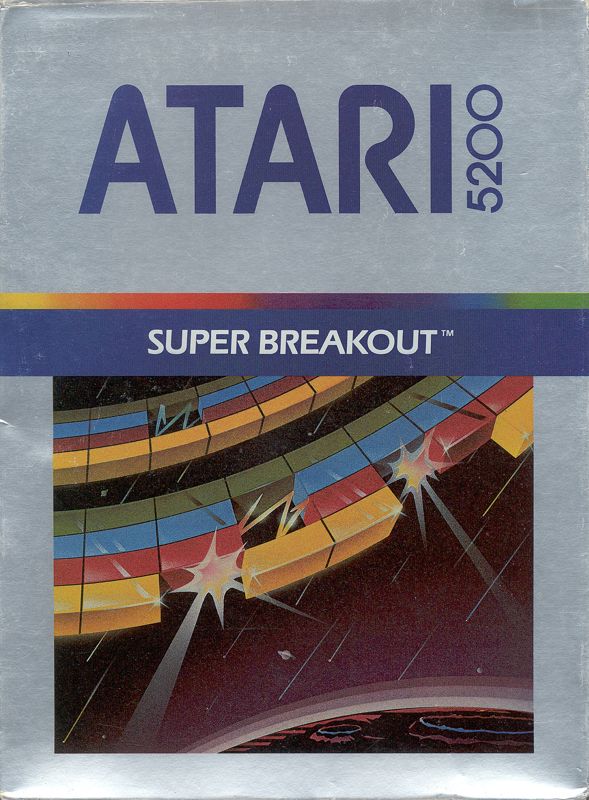 Front Cover for Super Breakout (Atari 5200)