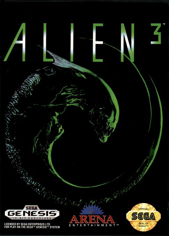 Front Cover for Alien³ (Genesis)
