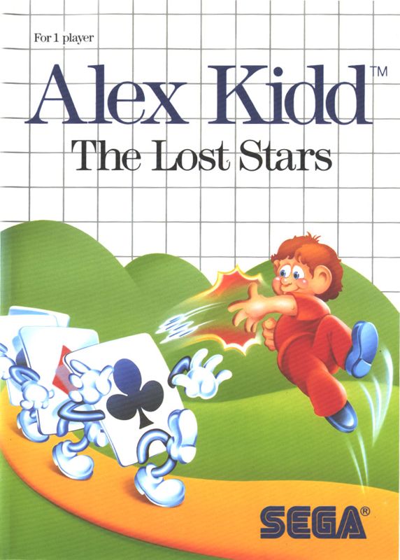Front Cover for Alex Kidd: The Lost Stars (SEGA Master System)