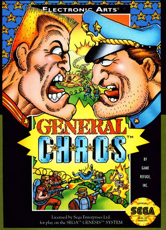 Front Cover for General Chaos (Genesis)