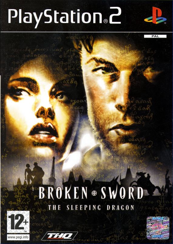 Front Cover for Broken Sword: The Sleeping Dragon (PlayStation 2)