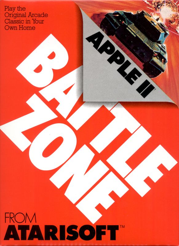 Front Cover for Battlezone (Apple II)