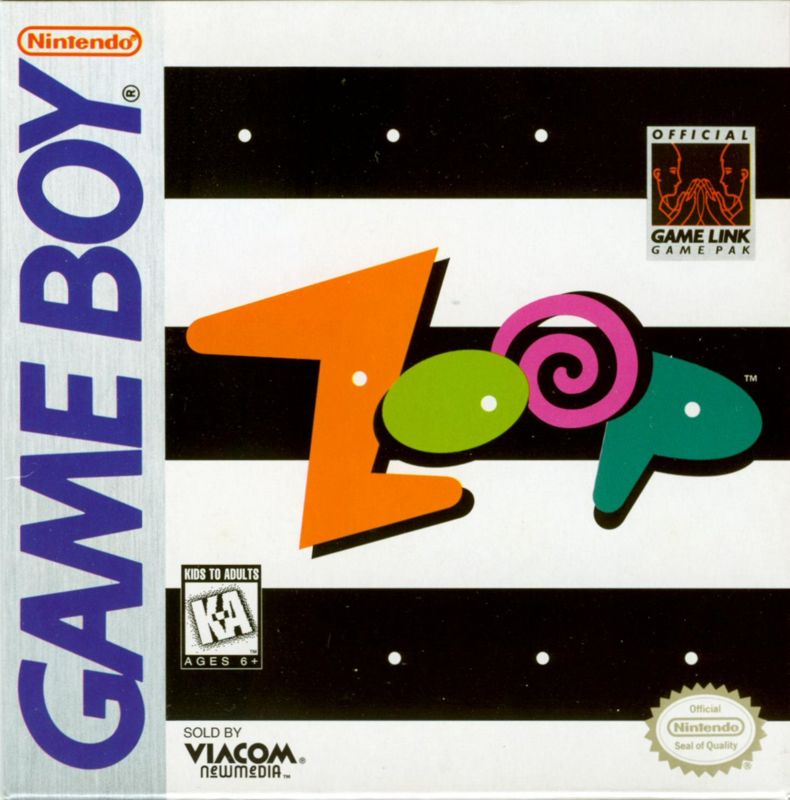 Front Cover for Zoop (Game Boy)
