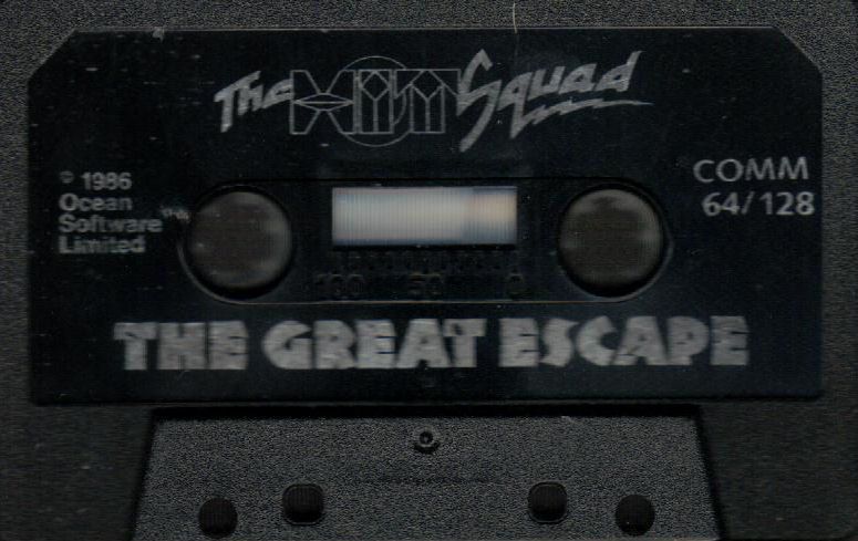 Media for The Great Escape (Commodore 64) (Budget re-release)