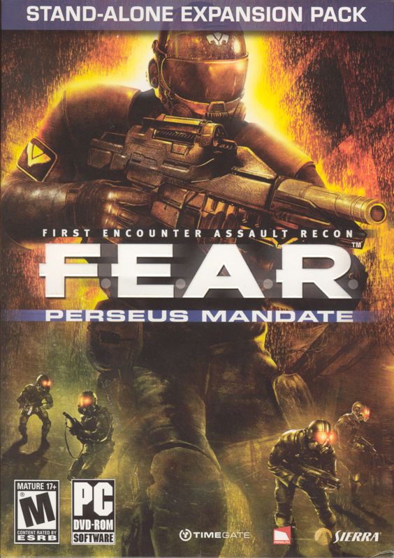 Front Cover for F.E.A.R.: Perseus Mandate (Windows)