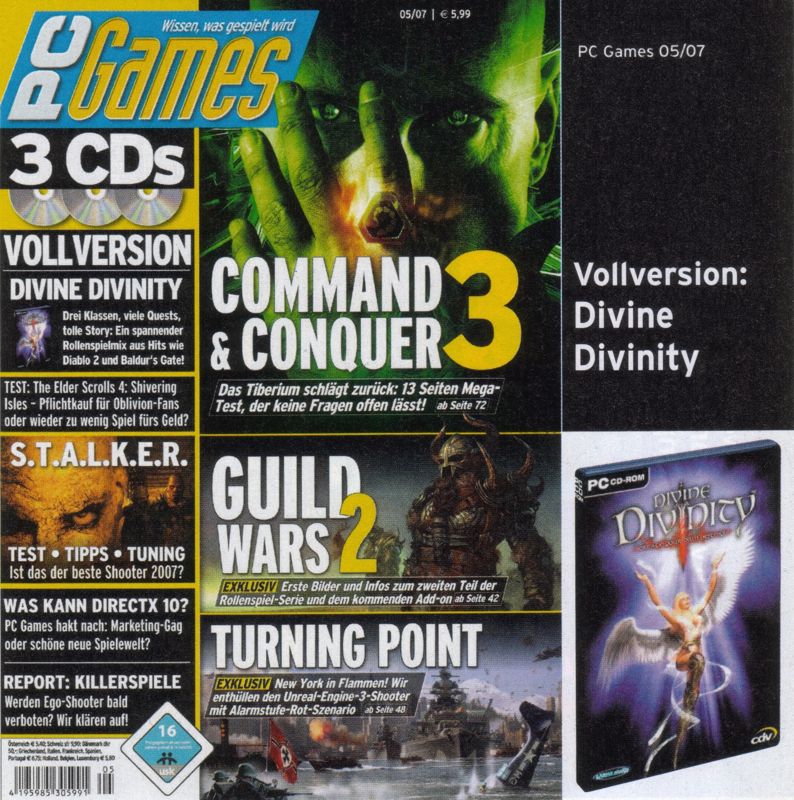 Divine Divinity cover or packaging material - MobyGames