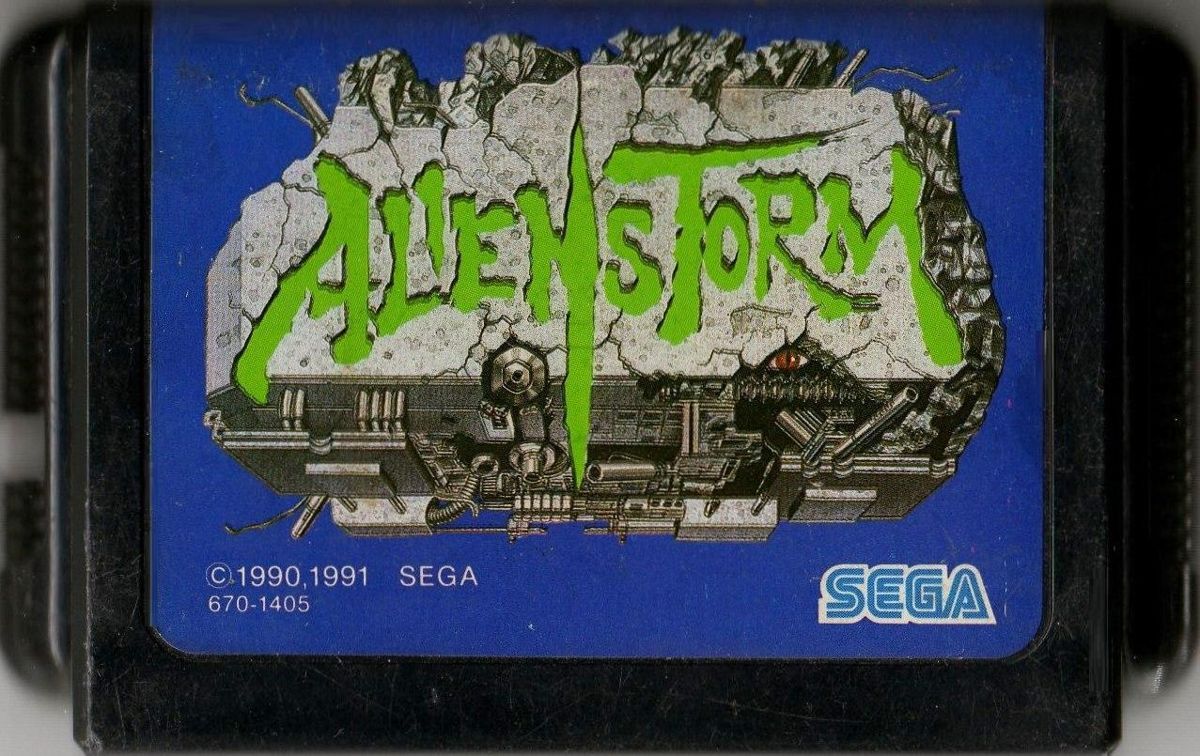 Media for Alien Storm (Genesis)