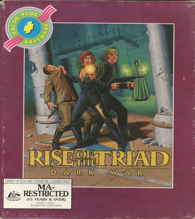 Front Cover for Rise of the Triad: Dark War (DOS) (Budget re-release)