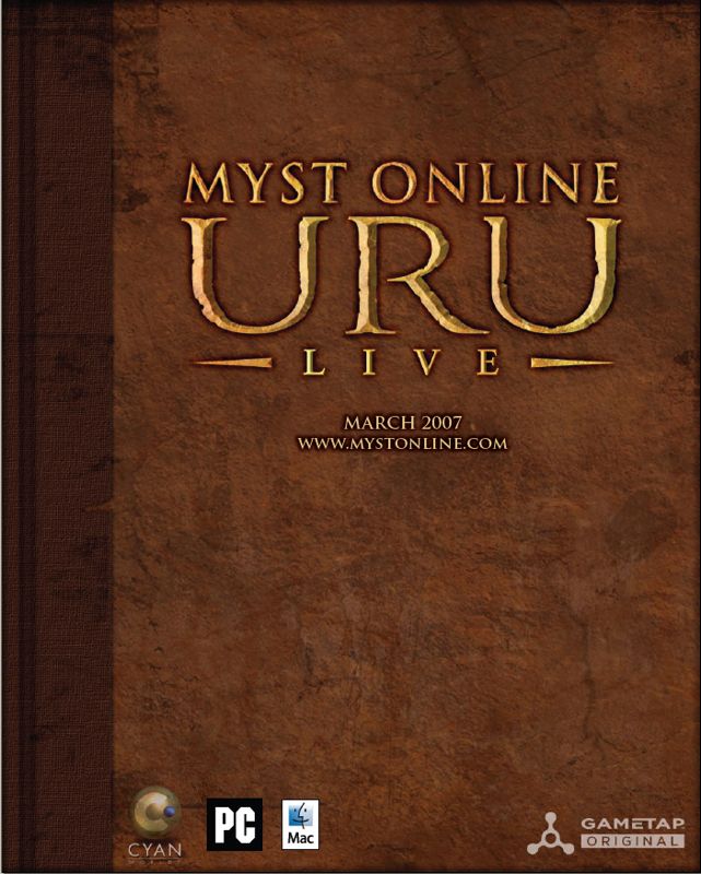 Front Cover for Myst Online: Uru Live (Macintosh and Windows)
