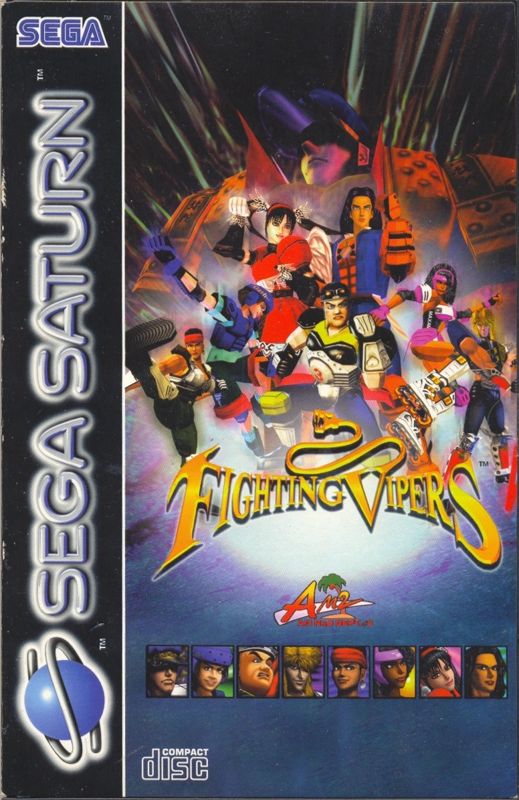 Front Cover for Fighting Vipers (SEGA Saturn)