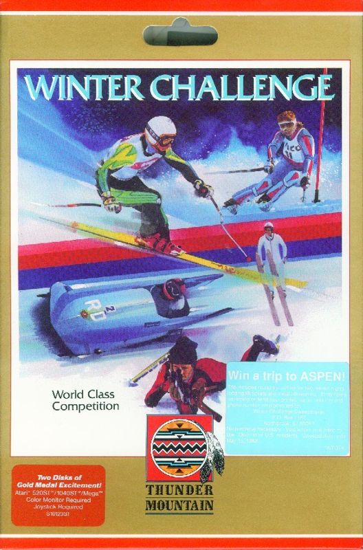 Front Cover for Winter Challenge: World Class Competition (Atari ST)