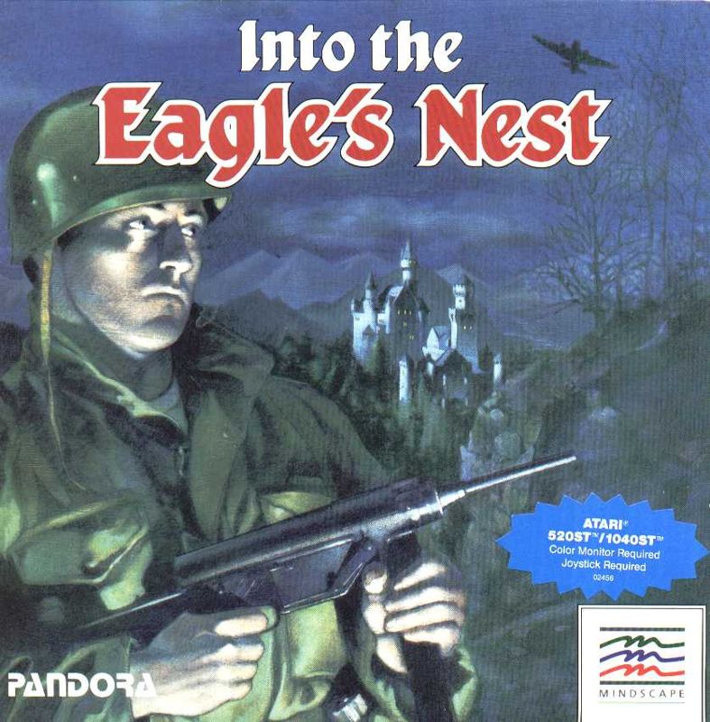Front Cover for Into the Eagle's Nest (Atari ST)