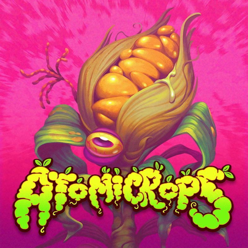 Front Cover for Atomicrops (PlayStation 4) (download release)