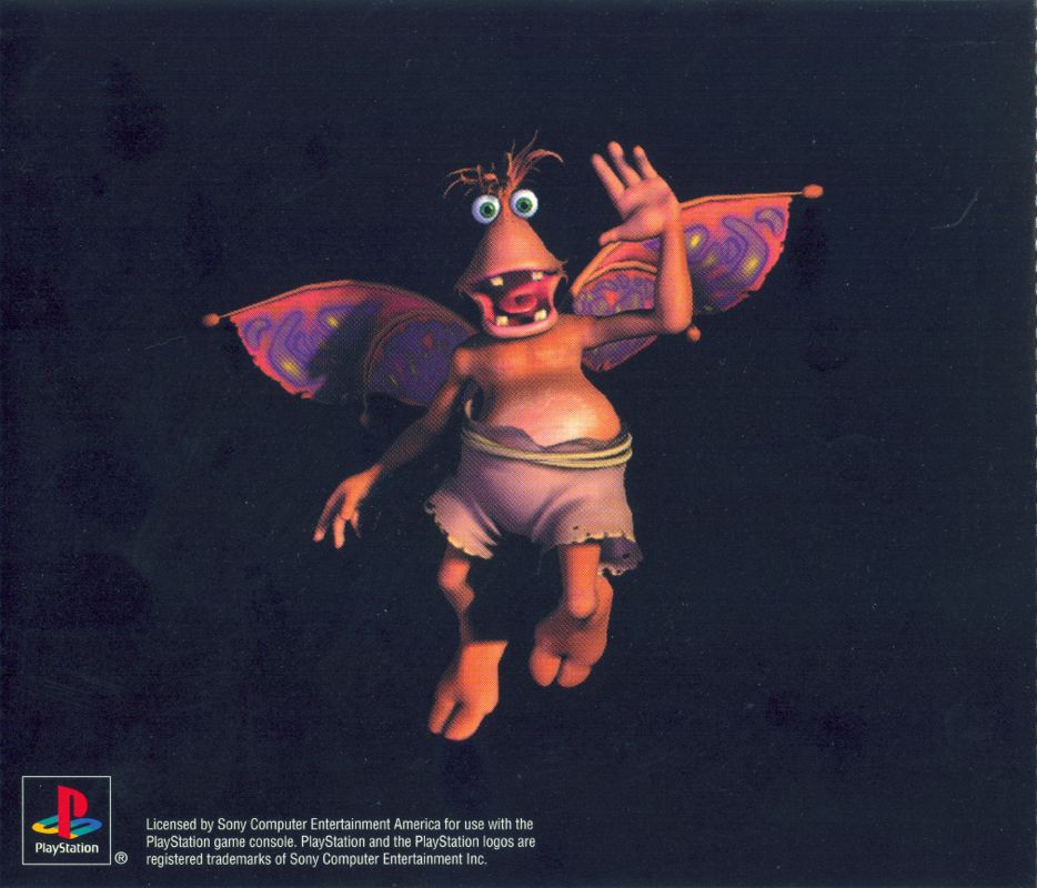 Inside Cover for Heart of Darkness (PlayStation): Left