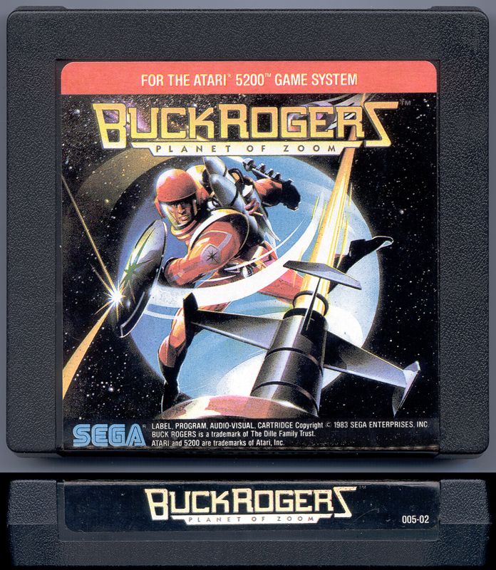 Media for Buck Rogers: Planet of Zoom (Atari 5200)
