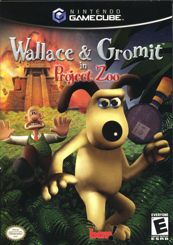 Wallace & Gromit in Project Zoo cover or packaging material MobyGames