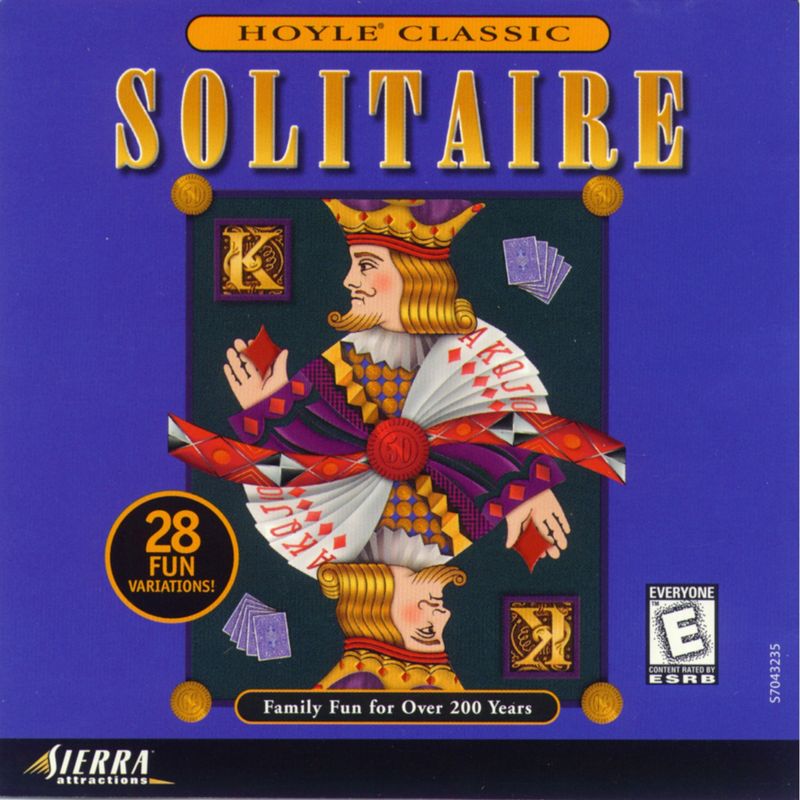 Front Cover for Hoyle Solitaire (Windows and Windows 3.x) (1998 budget release)