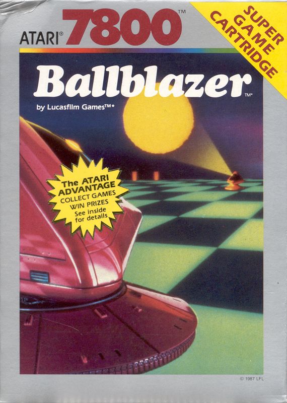 Front Cover for Ballblazer (Atari 7800)